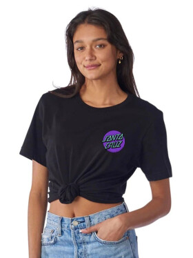 Santa Cruz Thrasher Diamond Dot black dámské tričko krátkým rukávem