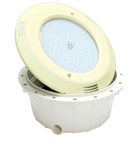 Vagnerpool Podvodní světlomet VA LED bílá, PF, 12 V; 13,5 W, písková barva, pro betonové bazény