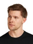 ICEBREAKER Mens 15.5 MerinoFine Jersey SS Tee, Black velikost: L