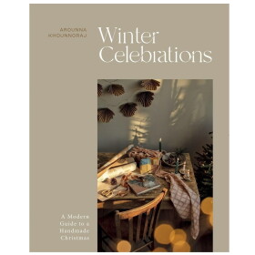 Kniha – Winter Celebrations, Arounna Khounnoraj, béžová barva, papír