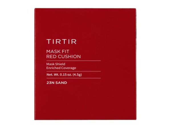 Tirtir Mask Fit Red Cushion 23N Sand Mini kompaktní make-up v houbičce 4,5 g