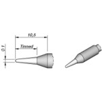 TOOLCRAFT KB-200 pájecí hrot dlátový, zahnutý Velikost hrotů 19.5 mm Délka hrotů 130 mm Obsah 1 ks