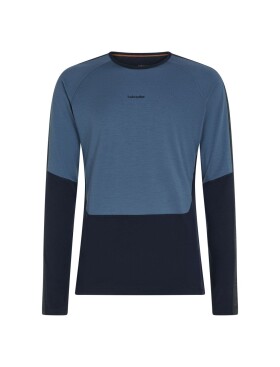 ICEBREAKER Mens Merino 200 Oasis+ LS Crewe, Midninavy/Dawn/JetHeather/Cb (vzorek) velikost: M
