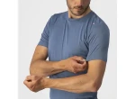 Castelli Tech 2 Tee pánské triko krátký rukáv Light Steel Blue vel. M