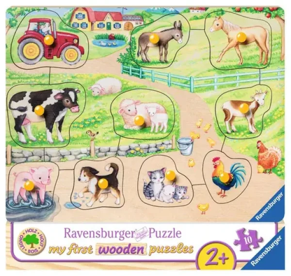 Ravensburger Ráno na farmě 10 dílků
