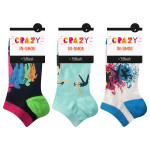 Nízké ponožky unisex páry IN-SHOE SOCKS 3x BELLINDA modrá model 17624470