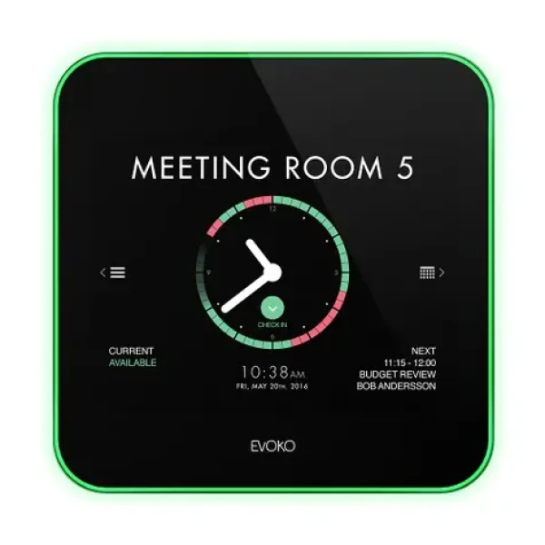 Evoko Liso Room Manager / 8" dotykový displej / Wi-Fi / RJ-45 / PoE (ERM2001)