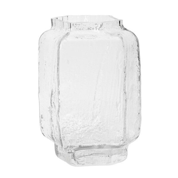 Ferm Living Skleněná váza Mokuri Large, čirá barva, sklo