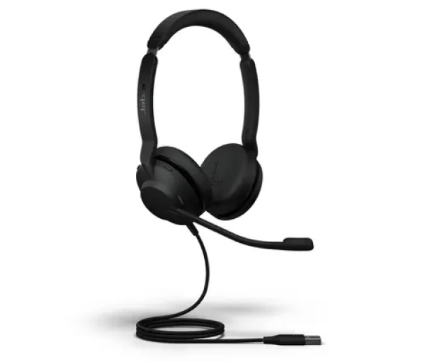 Jabra Evolve2 30 Stereo MS USB-C černá / stereo náhlavní souprava / mikrofon / USB-C (23089-999-879)