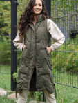 Dámská vesta BLH220050F Khaki - Perso XXL
