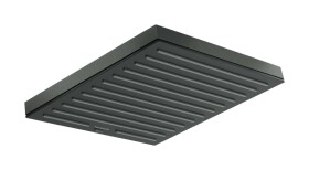 HANSGROHE - Pulsify E Hlavová sprcha, 26x26 cm, EcoSmart+, kartáčovaný černý chrom 24333340