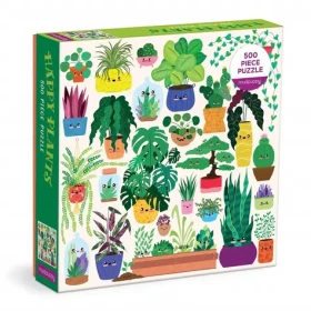 Mudpuppy Puzzle Šťastné rostliny