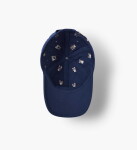 Rifle Paper Co. Kšiltovka s výšivkou Cool Cats, modrá barva, textil