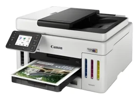 Canon MAXIFY GX6150 šedá / Inkoustová multifunkce / A4 / 600x1200 / Wi-Fi / LAN / USB / Duplex / Fax (6882C006)
