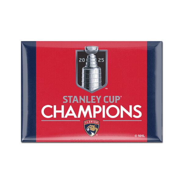 Fanatics Magnet na lednici Florida Panthers NHL 2025 Stanley Cup Champions