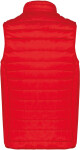 Kariban K 6113 Pánská lehká vesta 20.6113 red 4XL