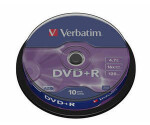 Verbatim 10ks DVD+R 4.7GB 16x