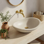REA - Umyvadlo na desku Leona 46x37 REA-U3609