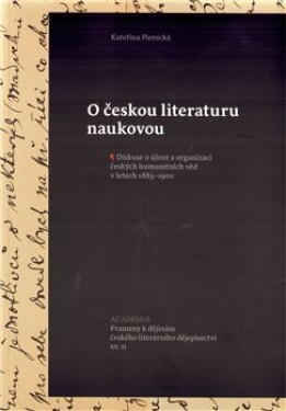 českou literaturu naukovou