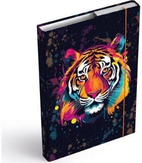 Desky na sešity box A5 Tiger