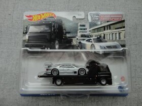 Hot Wheels Team Transport 1997Mercedes-Benz CLK-GTR a Fleet Street.