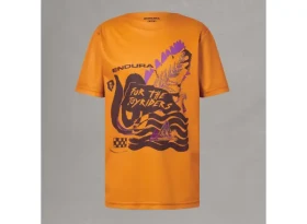 Endura SingleTrack Core dětský dres krátký rukáv Orange vel. 13-14