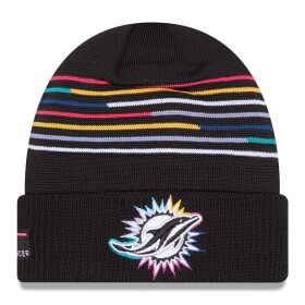New Era Pánská zimní čepice Miami Dolphins NFL 2025 Crucial Catch Beanie