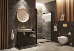 DEANTE - Silia zlato - WC kartáč, nástěnný ADI_Z711