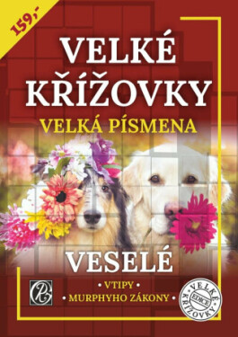 Velké křížovky veselé Velké písmena