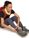Dámské merino turistické ponožky ICEBREAKER Wmns Hike+ Ultralight Crew, Obsidian/Black velikost: 35-37 (S)