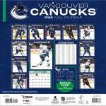 JF Turner Kalendář Vancouver Canucks NHL 2026 Wall Calendar