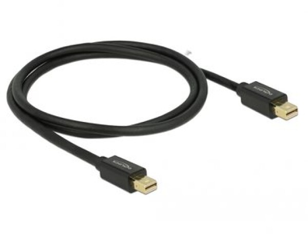 Delock mini Displayport kabel samec - samec 1 m černá (83473-D)