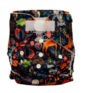 GaGa's Látková plena AIO Lesní svět na suchý zip (8594197442306)