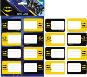 Batman školní samolepky (budget) - EPEE