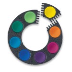 Vodové barvy Faber-Castell Connector 24 barev, průměr 30 mm