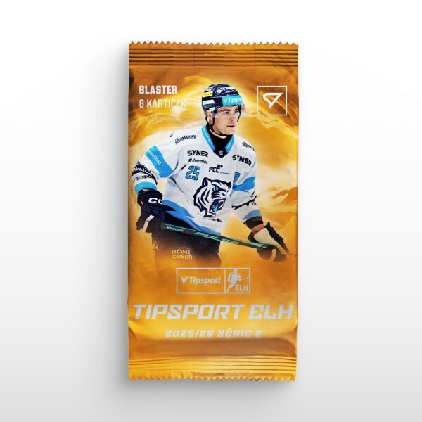SportZoo Hokejové karty Česká Extraliga Ledního Hokeje 2025-26 Series 2 Blaster Balíček