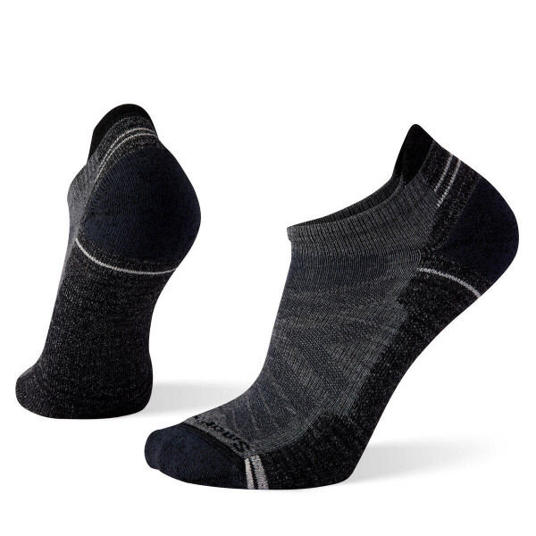 Unisex merino turistické ponožky SMARTWOOL Hike Light Cushion Low Ankle Socks, Medium Gray velikost: 38-41 (M)