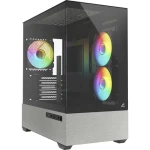 Sharkoon MK7 ARGB černá / maATX / 2x USB-A 3.0 / 1x USB-C 3.2 / 3x 120mm ARGB / bez zdroje / průheldná bočnice (4044951044313)