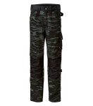Vertex Camo pracovní kalhoty pánské camouflage dark gray 62