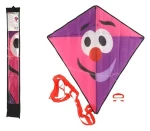 TEDDIES Létající drak Klaun růžovo-fialový