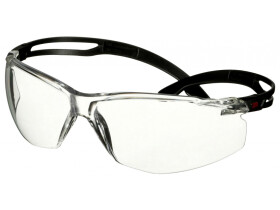 Ochranné brýle 3M SF501AF-BLK SecureFit 500 Scotchgard, čiré, Žlutá (93287-B)
