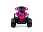 Mamido Speed MT280 Dětské elektrické odrážedlo | autíčko 3v1 s vodící tyčí NEW PINKY