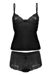 DKaren Plus Size Set Black