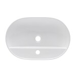 Umyvadlo na desku SAT Infinitio 60x40 cm otvor pro baterii uprostřed SATINF6040 SATINF6040