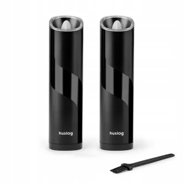 Huslog Elektrické mlýnky na koření černá / 25 W / 85 ml / 4 x AAA 1.5 V (MMKX02XXHUSBK)