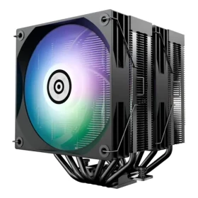 Enermax ETS-TD60 Digital ARGB černá/bílá / Chladič CPU / 2× 120 mm / 250 W TDP / ARGB / Intel+AMD (ETS-TD60D-ARGB)