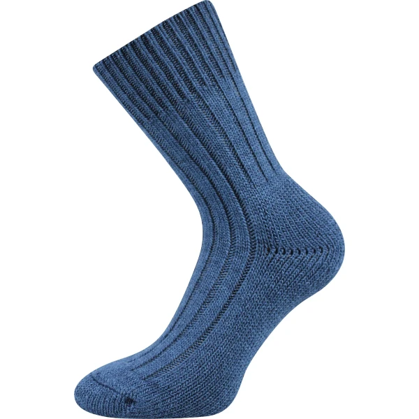 VOXX Ponožky zimní vlněné WILLIE jeans melé 43-46 116934