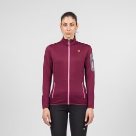 KARPOS Bigontina W Full Zip Fleece, Crimson velikost: S