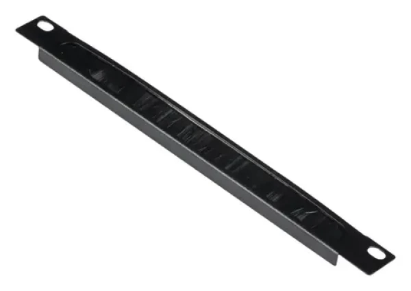 Equip EZMB-10-B černá / Kartáčová lišta / 10" / 1U / kov / RAL9005 (EZMB-10-B)