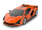 RASTAR Auto na dálkové ovládání R/C Lamborghini Sian 1:24 Rastar oranžové